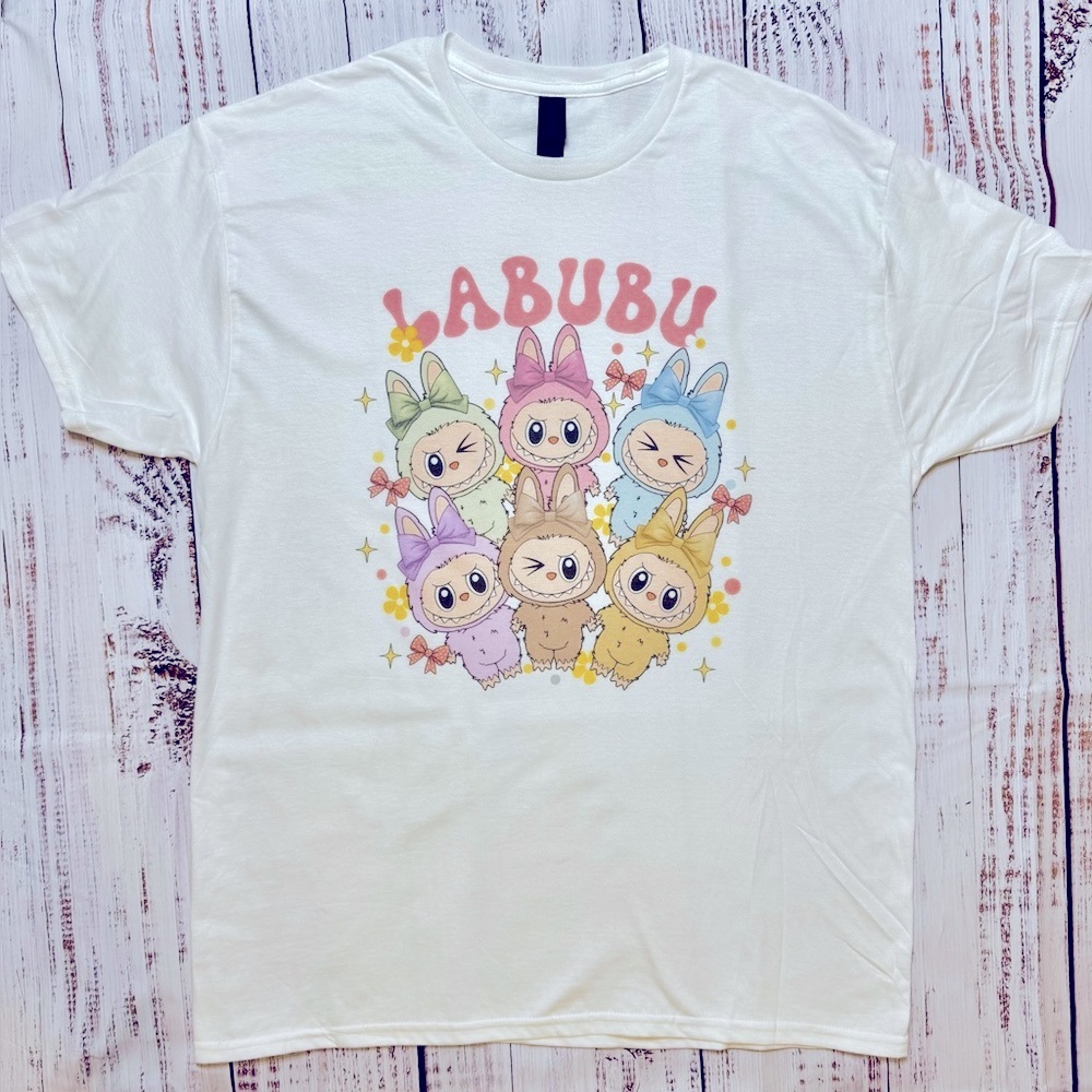 Labubu T-Shirt Custom Made to Order from Creations by Brie - Various Sizes